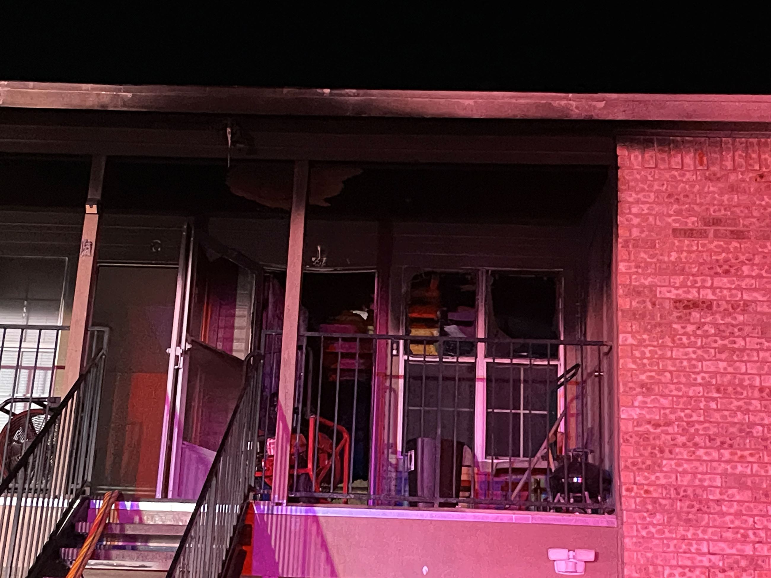 Toledo Drive Apartment fire
