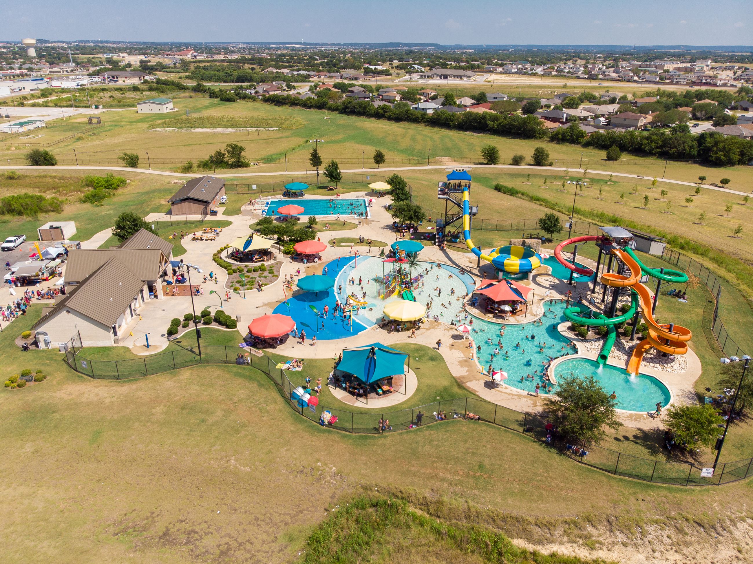 Family Aquatics Center_Aerial