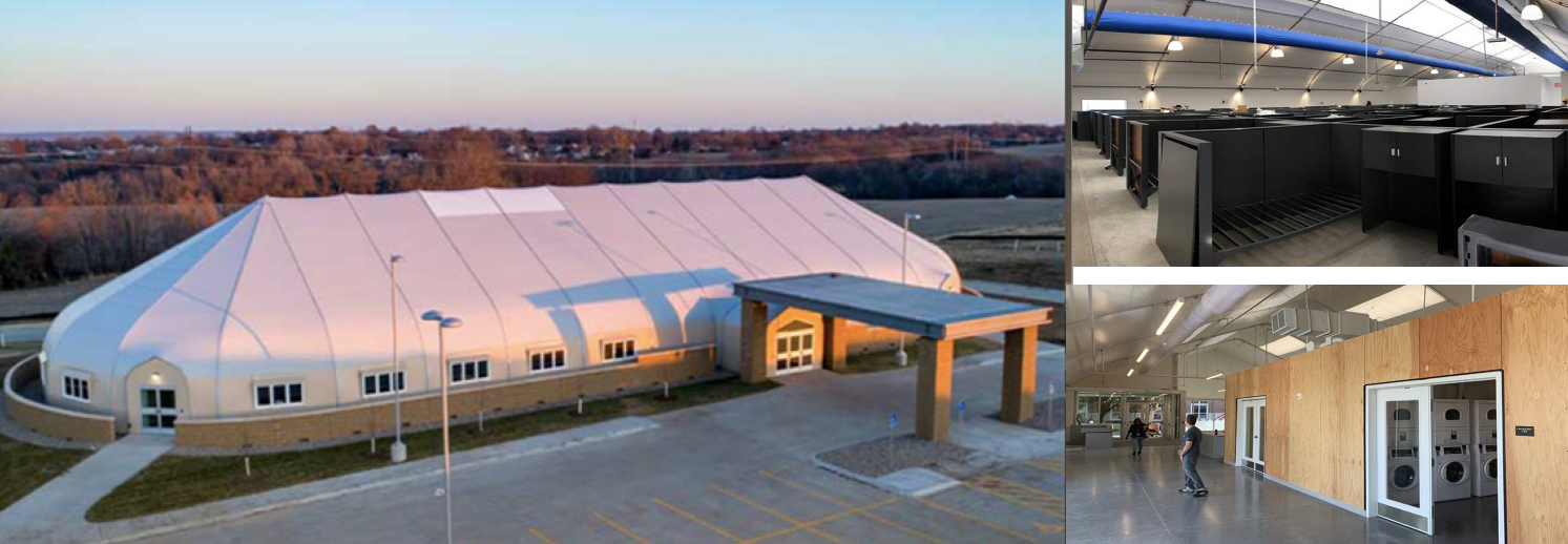 Homeless Shelter, Reunification center Rendering