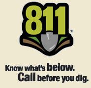 Call 811 Before You Dig