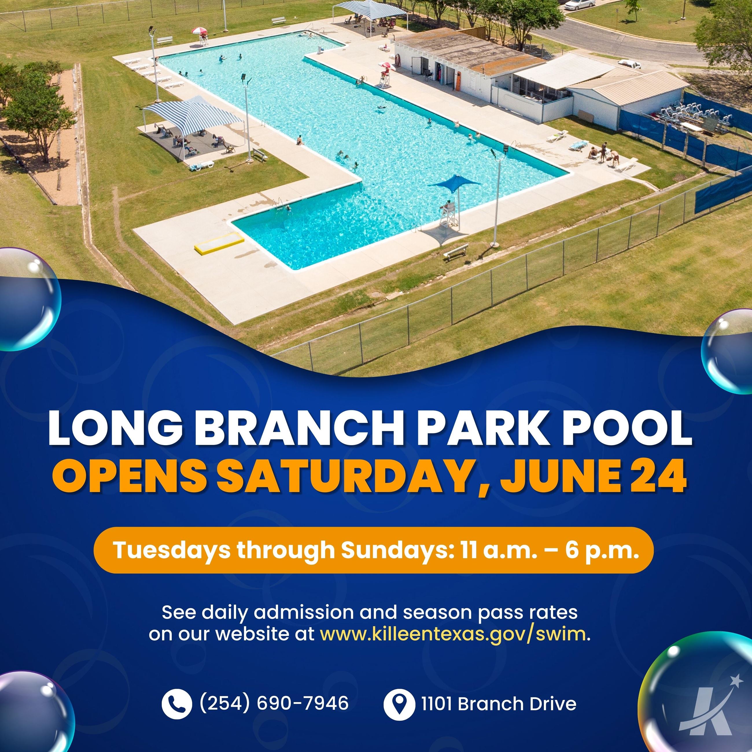Long Branch Pool Now Open_Square