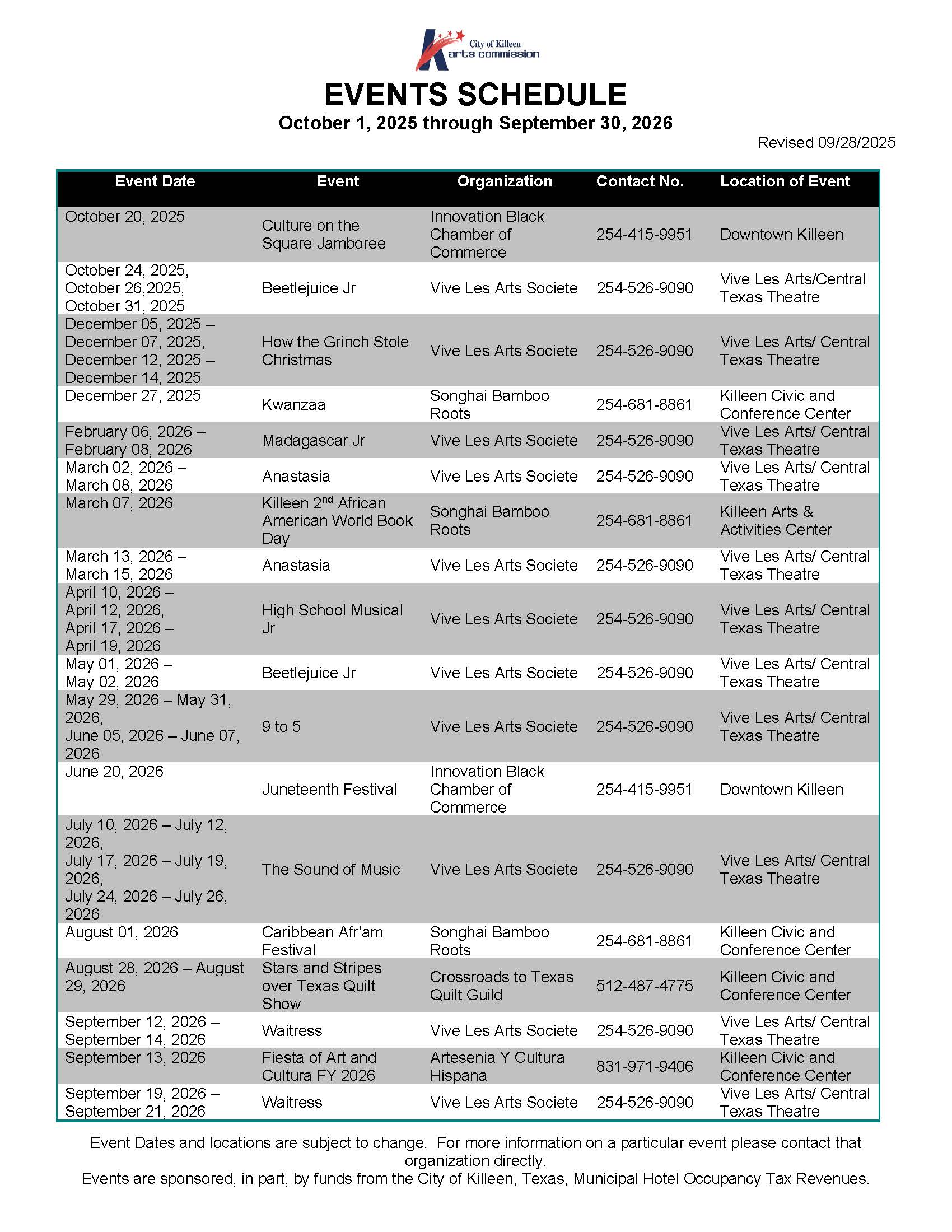 Event schedule FY 2026 (JPG)