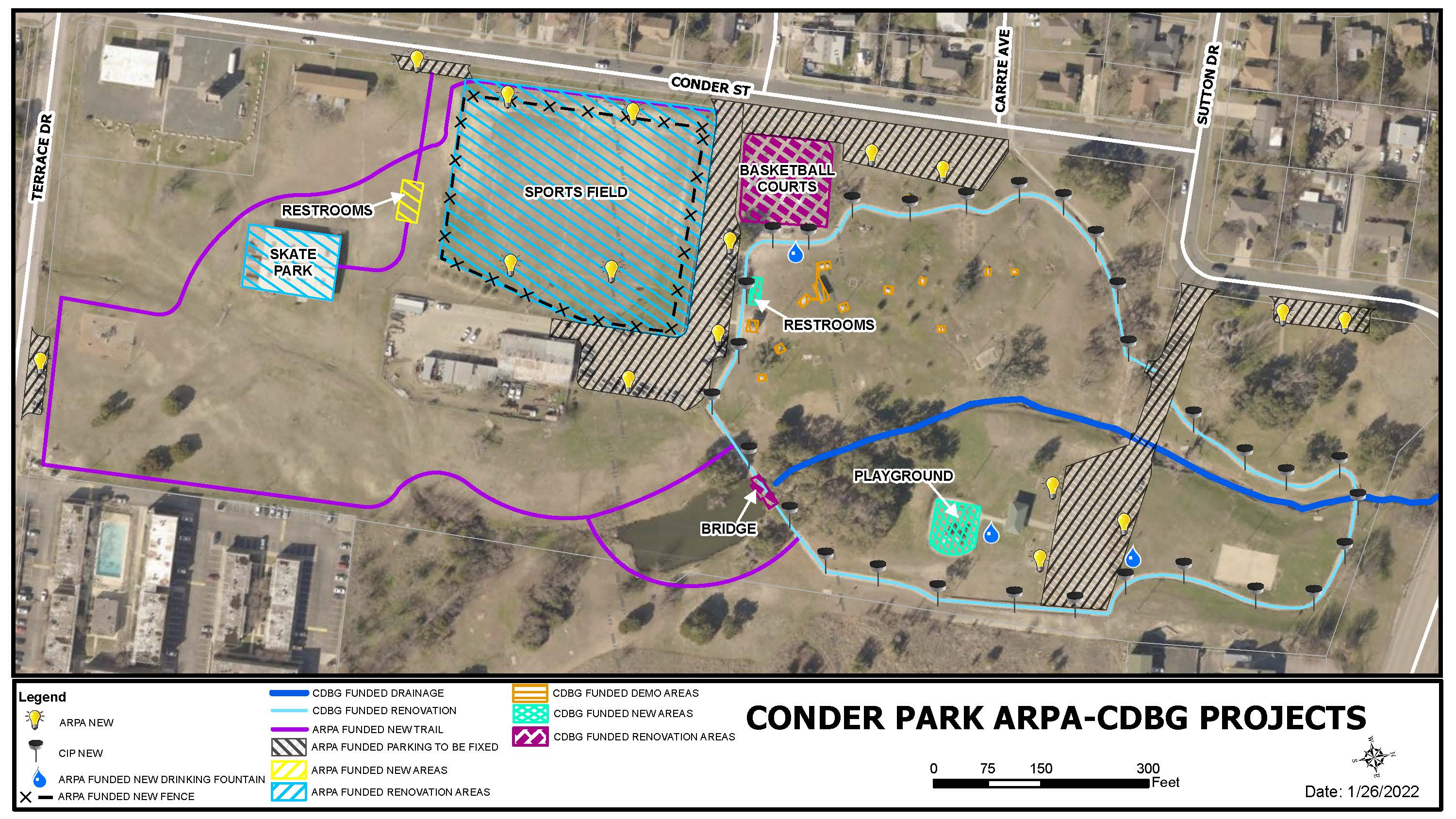 Conder Park ARPA Map Opens in new window