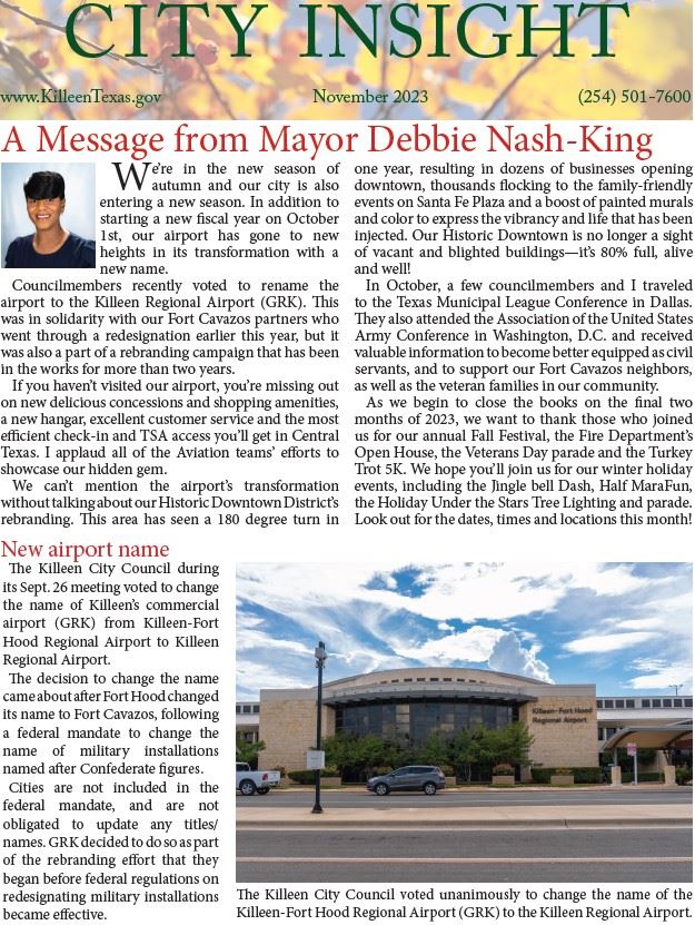 November City Insight cover